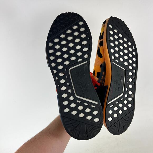 Adidas HU NMD Running Shoes Men's 11 Leopard Print Athletic Sneakers HP3221 - Picture 8 of 10